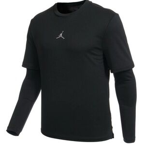 NIKE Jordan Dri-FIT Air Men's Long Sleeve Statement Shooting Shirt Top Sz XS